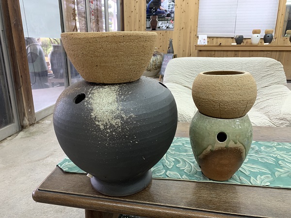 信楽焼　水琴窟 　大器の器　　卓上水琴窟 卓上陶琴（水琴窟）のそれぞれの違いです - 大器の器ブログ